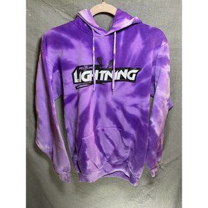 Miami Lightning Sweater‎ Womens Small Purple Tye Die Pullover Hoodie Ladies